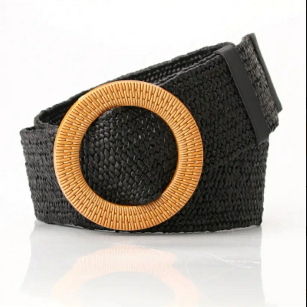 Boho Round Buckle Belt